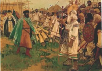 Картина эта кисти Сергея Иванова называется Христиане и язычники Художник - фото 2
