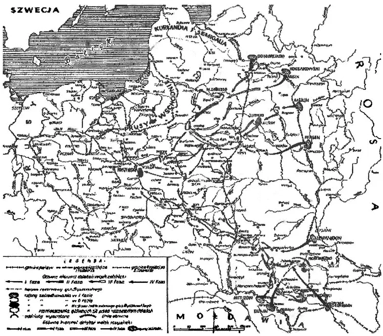 Карта боевых действий 1792 год Польша после I раздела в 1772 году - фото 4