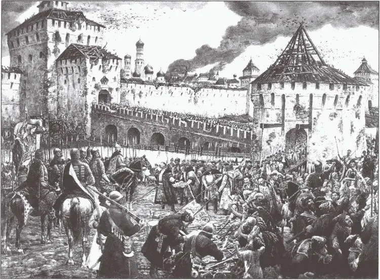 Изгнание поляков из Кремля Художник Э Лисснер Филарет Романов Из - фото 30