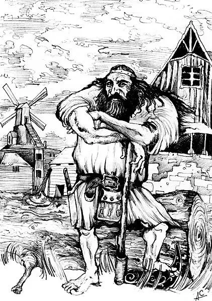 Беорн Художник А Скороход Пин и Мэрри в плену у орков Художник А - фото 31