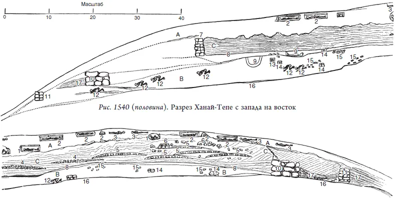 Рис 1540 половина Продолжение того же разреза А верхний слой - фото 835
