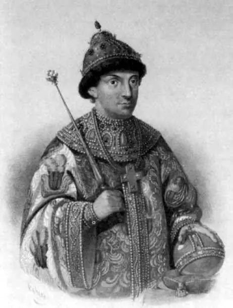Царь Федор Алексеевич Из Титулярника 1672 г Царское место Федора - фото 15