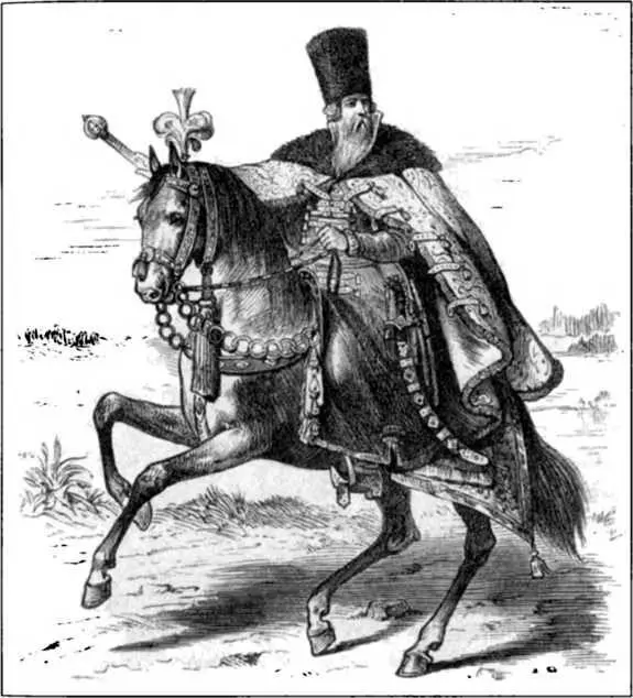 Бояринвоевода XVII века Гравюра XIX в Стрельцы XVII века рядовой - фото 28
