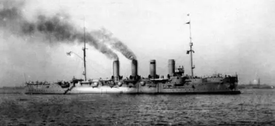 На Балтике 19091914 гг Внизу Россия на Ревельском рейде 1909 г - фото 168