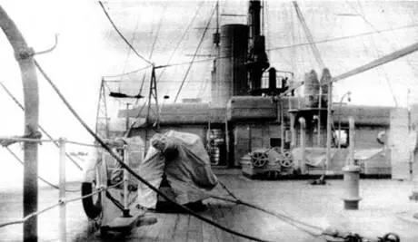 Броненосный крейсер Россия 1910е гг Вид с юта на кормовой мостик В состав - фото 52