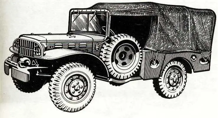 31 Лодж WC52 Тактикотехнические данные Колесная формула 4X4 Снаряженная - фото 31