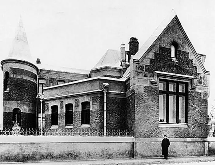 Особняк ФО Шехтеля Фото до 1904 г пристройки справа еще нет Стена - фото 72