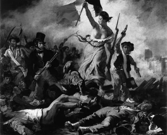 Свобода ведет народ Эжен Делакруа Лувр Париж 1830 Картина французского - фото 115