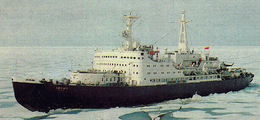 Атомный ледокол Ленин 1985 г Фото М Курносова 5 декабря 1957 г судно - фото 22