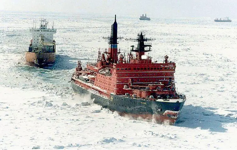 Работа атомного ледокола Ямал во льдах Историческим событием в истории - фото 28