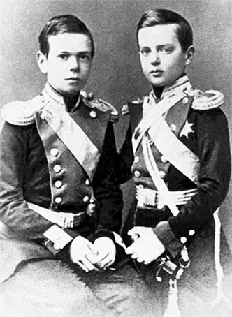 Великие князья Александр и Владимир Александровичи 1861 г В 1851 г великого - фото 164
