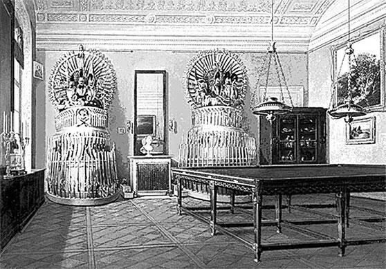 Э П Гау Бильярдная комната Александра II Сер XIX в В 1876 г - фото 343