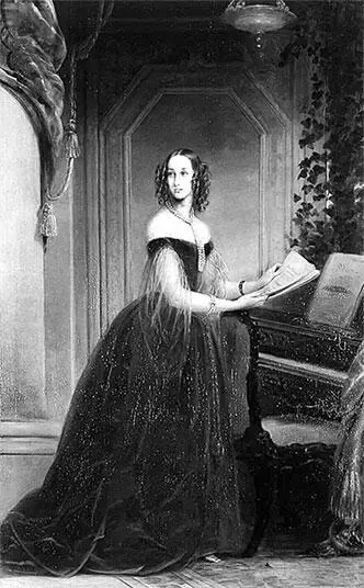 К Робертсон Портрет великой княжны Марии Николаевны 1841 г К Робертсон - фото 483