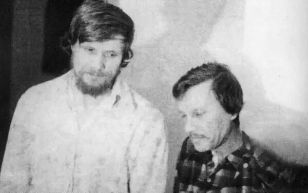 Владимир Ивойлов и Леонид Бородин после освобождения 1975 г Бывшие члены - фото 60