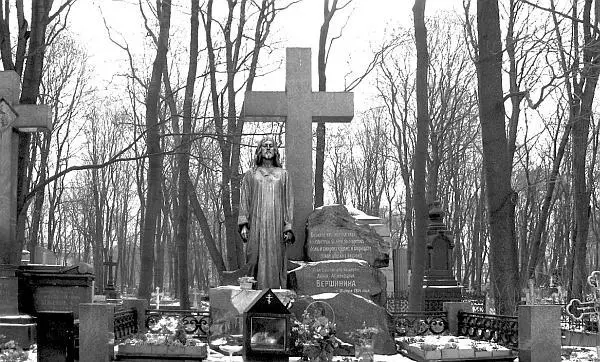 Памятник на могиле А А Вершининой А стоим мы с вами рядом с местом где была - фото 53