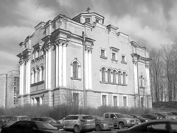Церковь Преображения Господня Нынешний и первоначальный виды Грустно - фото 80