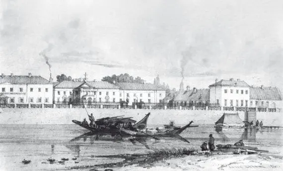 Демидовский дом призрения Гравюра А Дюрана 1843 г Самое раннее частное - фото 79