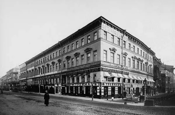 Ресторан Альбер Невский проспект 18 Фото Буллы 1900е годы Охотно - фото 44