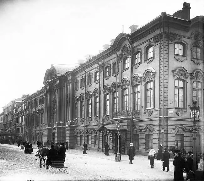 Фотография 1900х годов Строгановский дворец блестящий образец зрелого - фото 40