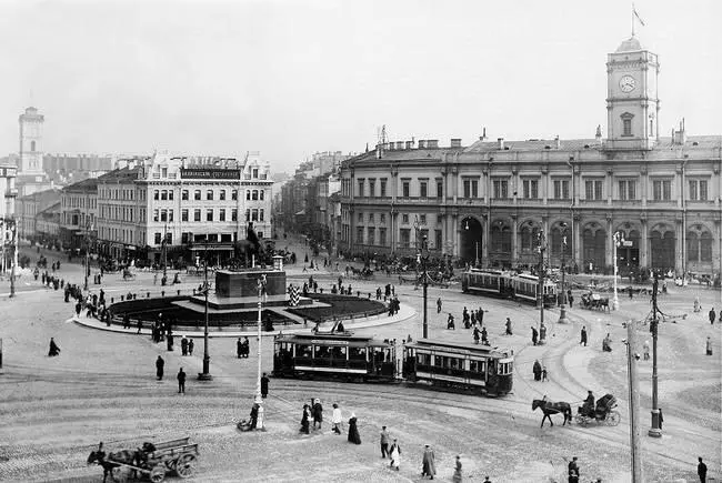 Знаменская площадь Фотография 1900х годов Нижнее течение Литовского канала в - фото 274