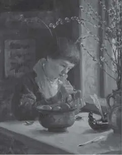 Приготовление к Пасхе 1910 г Худ Сергей Милорадович Гимназист Володя - фото 23