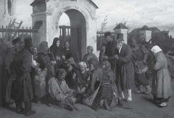 Богомольцы 1873 г Худ Виктор Васнецов Наступил день Пасхи Христовой Еще - фото 24