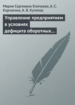 Мария Клочкова - Управление предприятием в условиях дефицита оборотных средств. Финансовое оздоровление предприятия