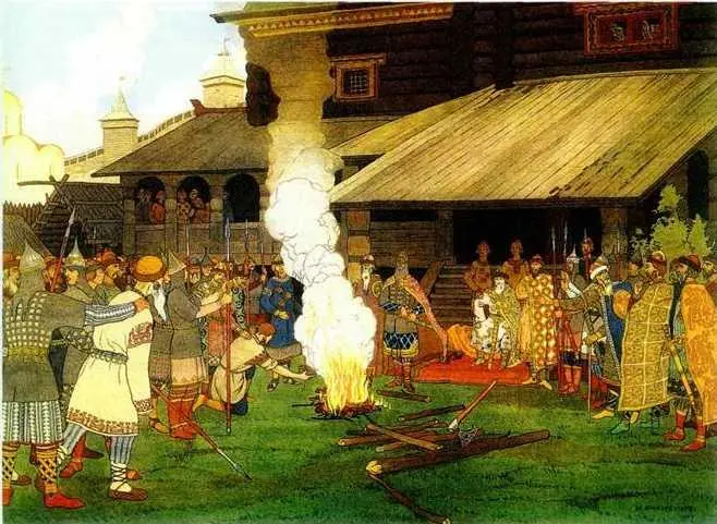 И Я Билибин Суд во времена Русской правды 1910е гг А М Васнецов - фото 34