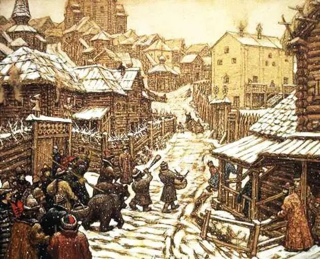 A M Васнецов Медведчики 1904 г С В Иванов Приезд иностранцев XVII - фото 71