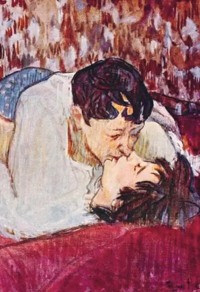 ТулузЛотрек А Поцелуй фрагмент За любовь из века в век из года в год - фото 59
