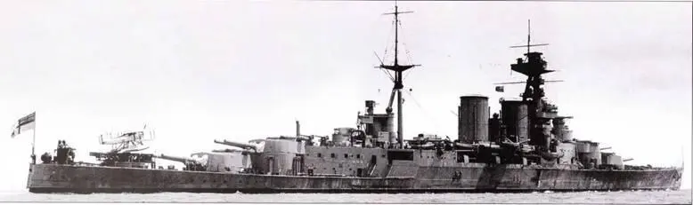 Серии снимков Худа выполнена в июне 1931 г В этот период линейный крейсер - фото 60