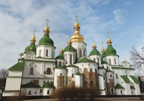Софийский собор в Киеве Знаменитый Варяг Якун пришел на помощь к Ярославу - фото 62