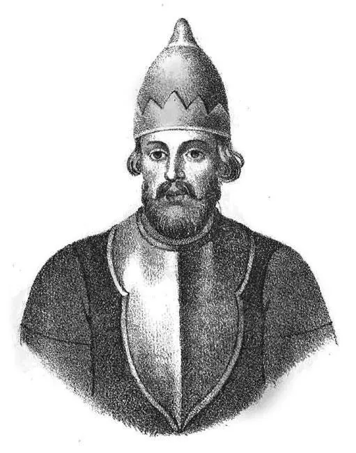 Дмитрий Донской Рисунок из Отечественного пантеона великих князей 1850 г - фото 65