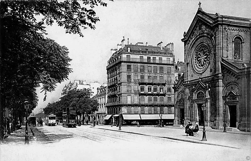 Париж Монпарнас Открытка 1900е Еще в ту пору когда Монпарнас был - фото 30