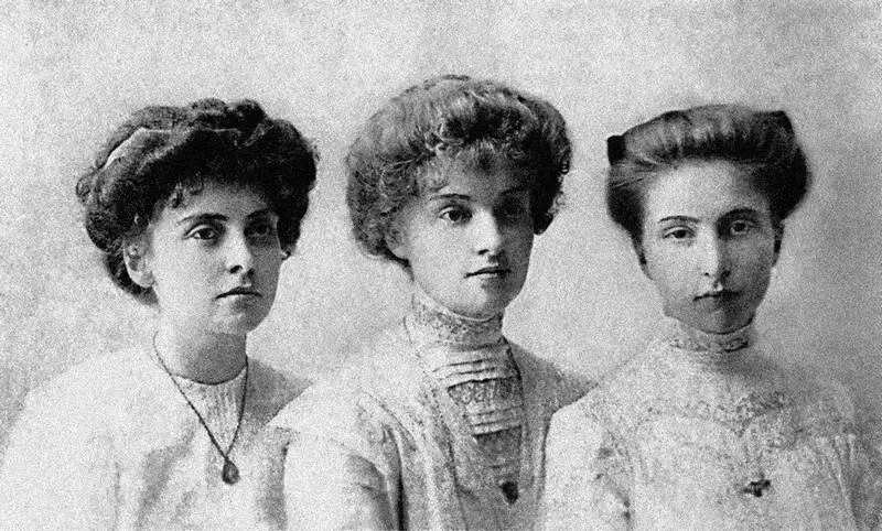 Сестры Вера Зоя и Анна Аренс ок 1910 года Да и обстоятельства встречи - фото 42