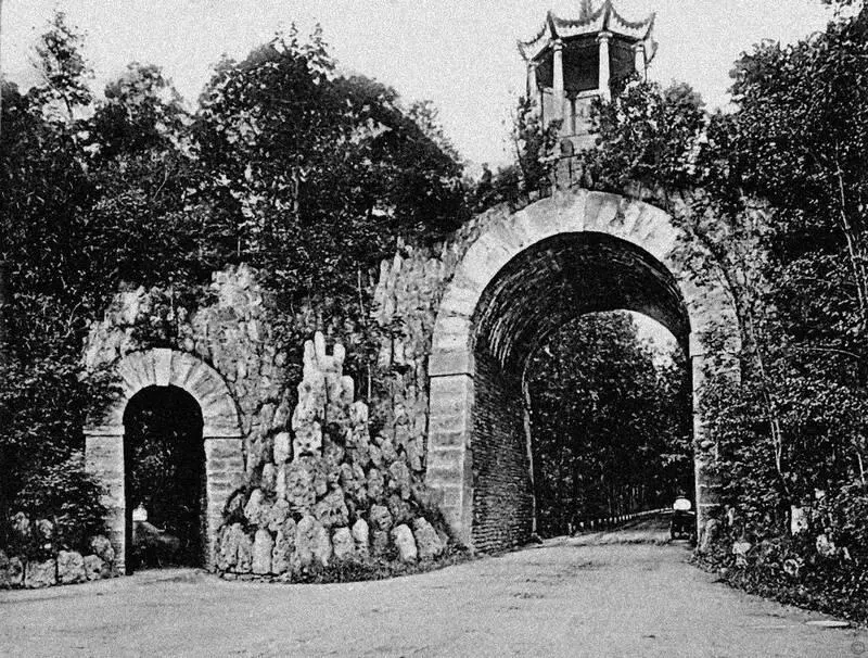 Баболовские ворота в Большой Каприз в Царском Селе Открытка 1900е Как мы - фото 44