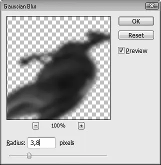 Рис 1414Настройки фильтра Gaussian Blur Размытие по Гауссу Обратите - фото 318