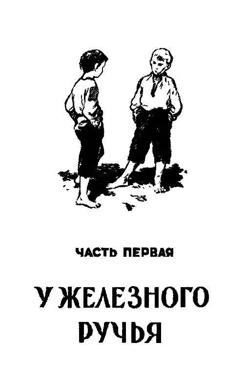 У Железного ручья 1 Гриша перелез через тын вышел на косогор лег в нагретую - фото 2