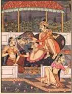Эротические сцены Индийские миниатюры XVIIIXIX вв Постигающий спросил - фото 140