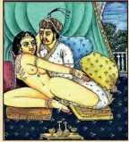 Эротические сцены Индийские миниатюры XVIIIXIX вв Постигающий спросил как - фото 143