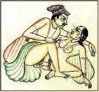 Эротические сцены Индийские миниатюры XVIIIXIX вв Постигающий спросил - фото 156