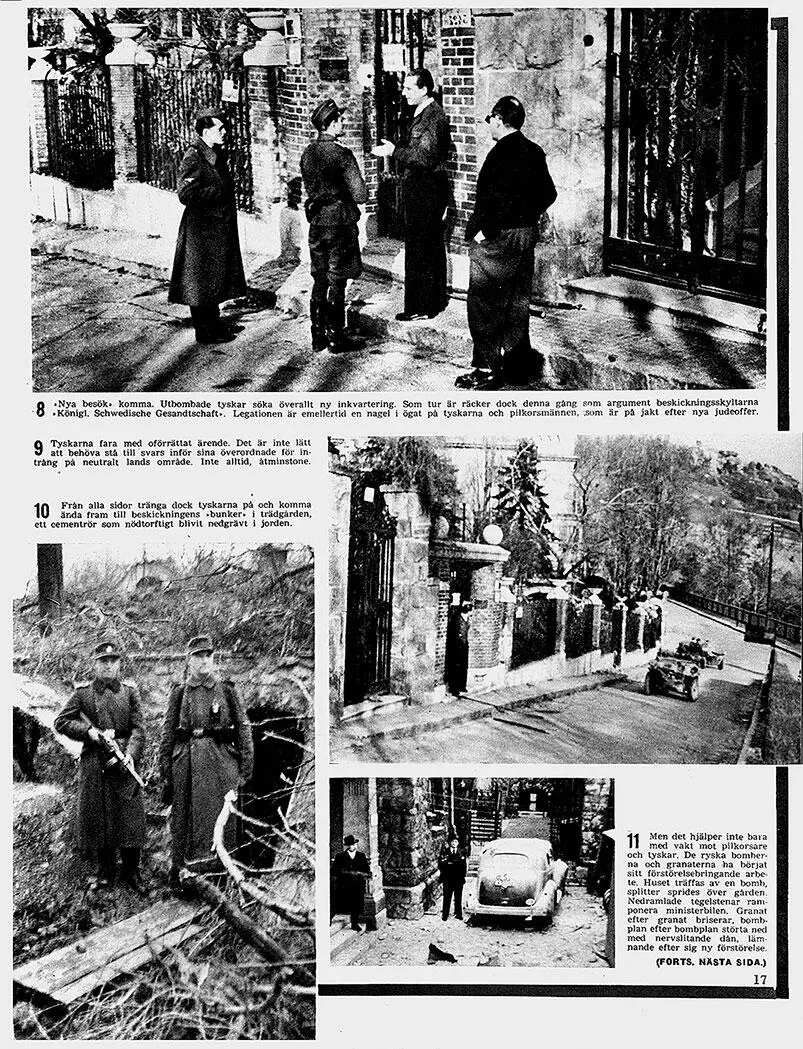 В мае 1945 года газета Se опубликовала фоторепортаж о судьбе шведской миссии в - фото 116