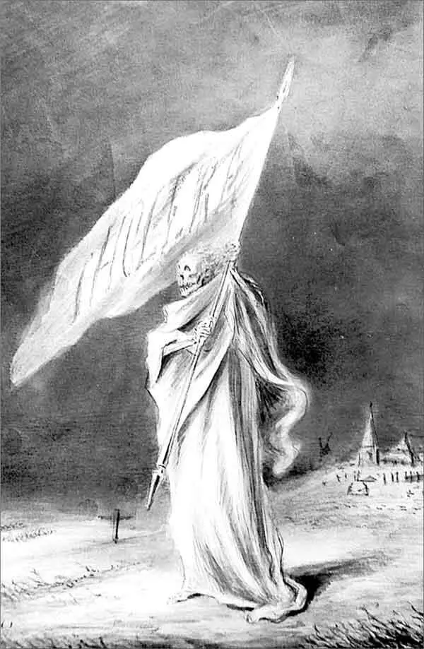 Смертоносная холера С британского рисунка XIX столетия Статистика официальная - фото 28