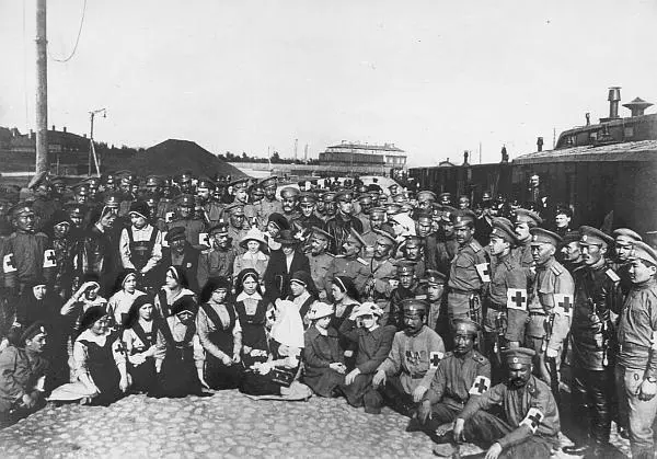 Бурятский санитарный отряд 1915 г Но вот мы выехали Наш путь лежал из Ковно - фото 17