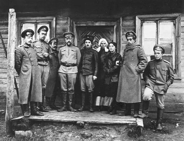 Бурятский отряд М В Сабашников в центре 1915 г В Кохановчизне околодок 211 - фото 20