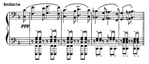 Воздействие основано здесь на контрасте между нежной мелодией и ужасными - фото 23