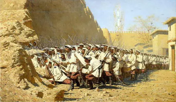 У крепостной стены Пусть войдут 1872 г Озеро в горах Конец 60х годов - фото 68