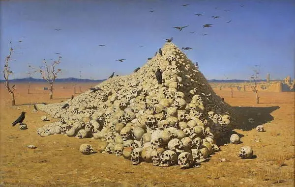 Апофеоз войны 1871 г Апофеоз войны Фрагмент Это не фантазия художника - фото 73
