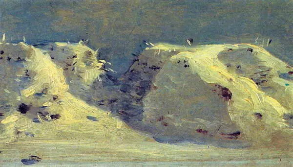 Батарея Мещерского на Шипке 18771878 гг Нарисованная Верещагиным в письме к - фото 112