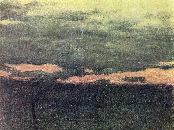 Закат солнца Иконостас церкви Иоанна Богослова близ Ростова 1888 г После - фото 149